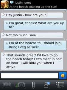 BlackBerry Messenger 6