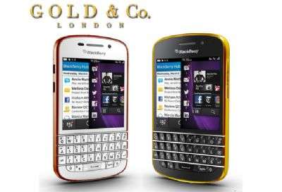 BlackBerry Q10 Gold