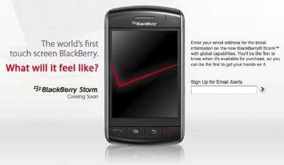 BlackBerry Storm