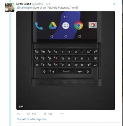 BlackBerry Venice [Fonte @evleaks]