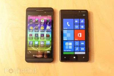 BlackBerry Z10 vs iPhone 5 vs Galaxy S3 vs Lumia 820