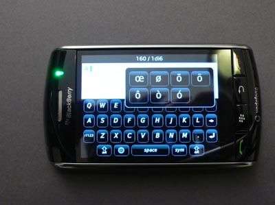 Blackberry storm