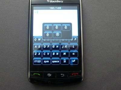 Blackberry storm