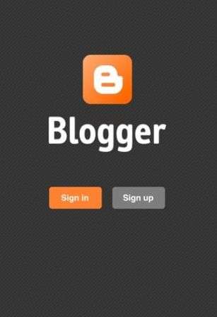 Blogger per iPhone