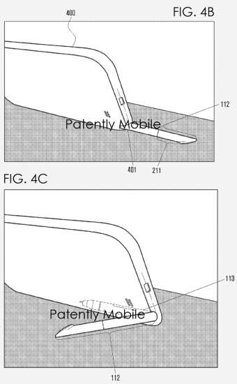 Dettaglio del progeto per il brevetto nuova S-Pen