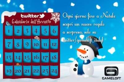 Calendario dell'Avvento di Gameloft 
