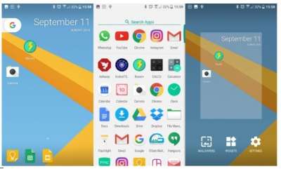 Catture del launcher di Pixel e Pixel XL