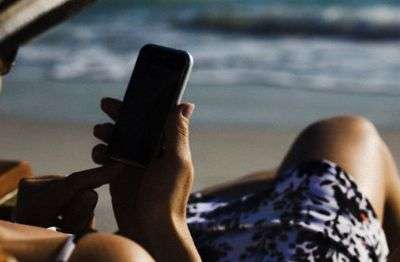 Cellulare in vacanza