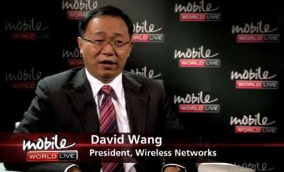 David Wang, presidente Wireless Network Product Line di Huawei