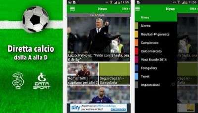 Diretta calcio 3Italia