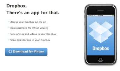 Dropbox app