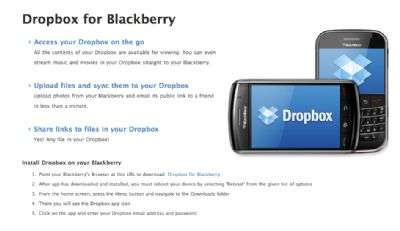 Dropbox app