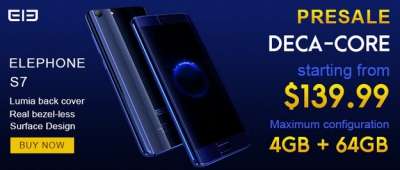 Elephone S7, via alle pre-vendite