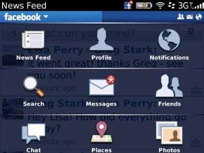 Facebook for BlackBerry v2.0