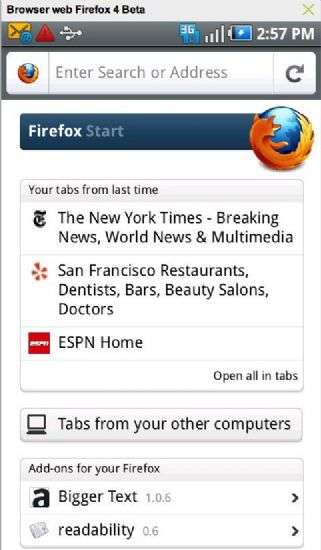 Firefox 4 Beta