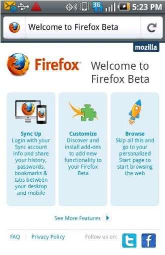Firefox 5 Beta