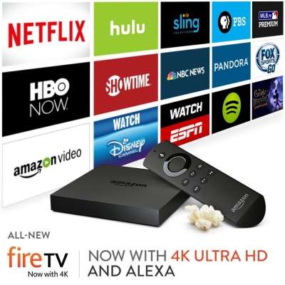 La nuova Fire TV supporterà video 4K