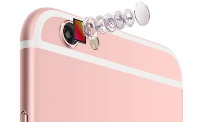 Focus sulla fotocamera di iPhone 6s