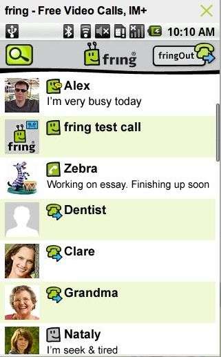 Fring per Android