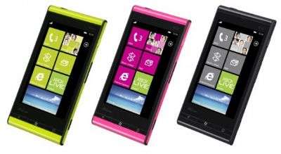Fujitsu Toshiba Windows Phone IS12T
