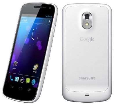 Galaxy Nexus in bianco