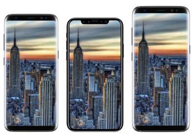 Galaxy S8, iPhone 8 e Galaxy S8+