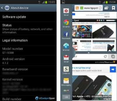 Galaxy SIII multi view