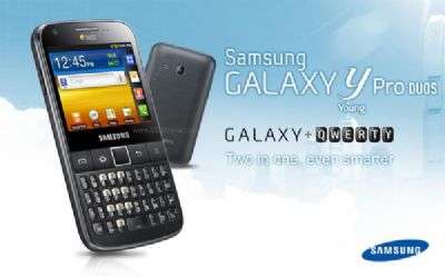 E' il Samsung Galaxy Y Pro Dual SIM?
