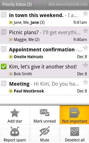 Gmail Priority Inbox