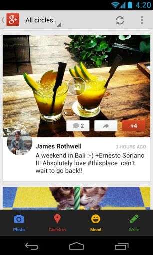 Google+ per Android