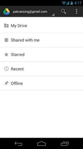 Google Drive Android