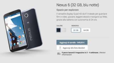 Google Nexus 6