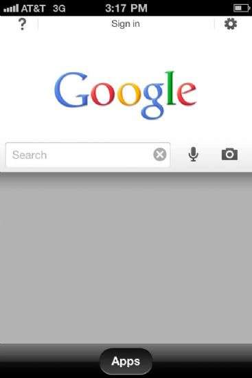 Google Serarch per iPhone
