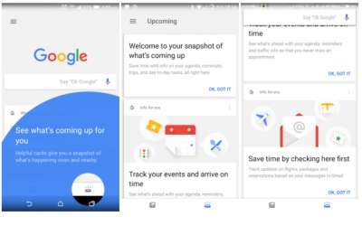google now google feed
