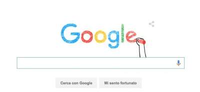 Il doodle animato disegna il nuovo logo