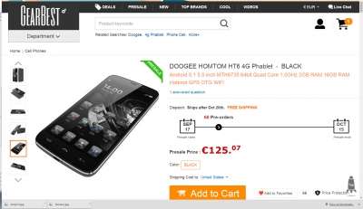 HT6 in pre-sale al prezzo di 125 euro