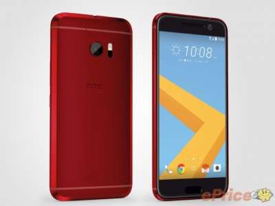 HTC 10 in rosso