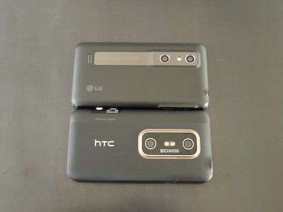 HTC Evo 3D vs. LG Optimus 3D