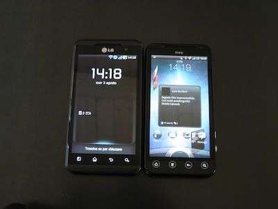 HTC Evo 3D vs. LG Optimus 3D