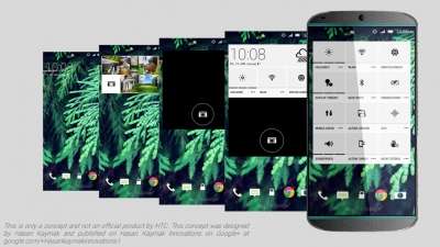 Un concept di HTC One M9