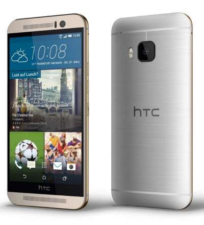 HTC One M9 silver 1