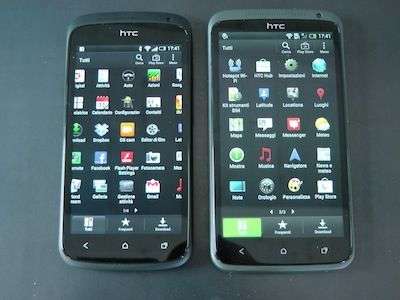 HTC One X vs. HTC One S
