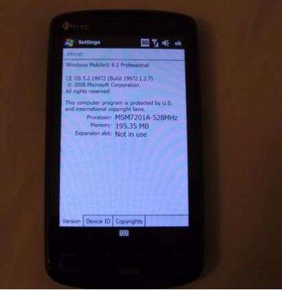 HTC Touch HD