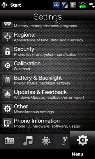 HTC TouchFLO 3D 2.5