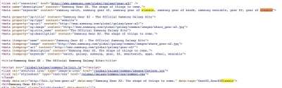 Le informazioni nascoste nel codice html