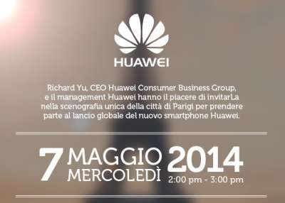 Huawei Parigi 7 Maggio