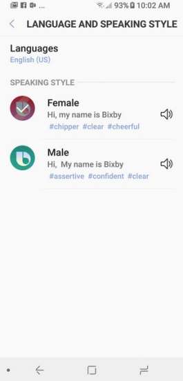 I tag descrittivi di Bixby