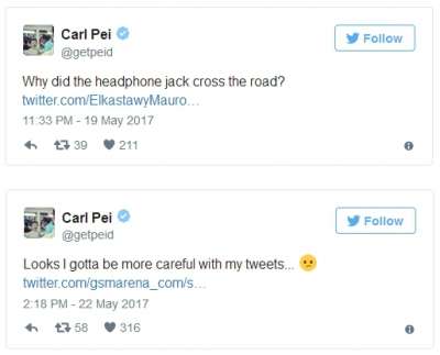 I tweet di Carl Pei