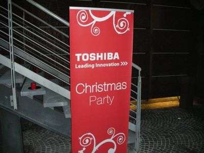 Il Christmas Party di Toshiba 