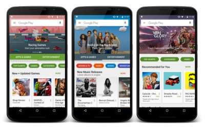 Il nuovo Google Play Store